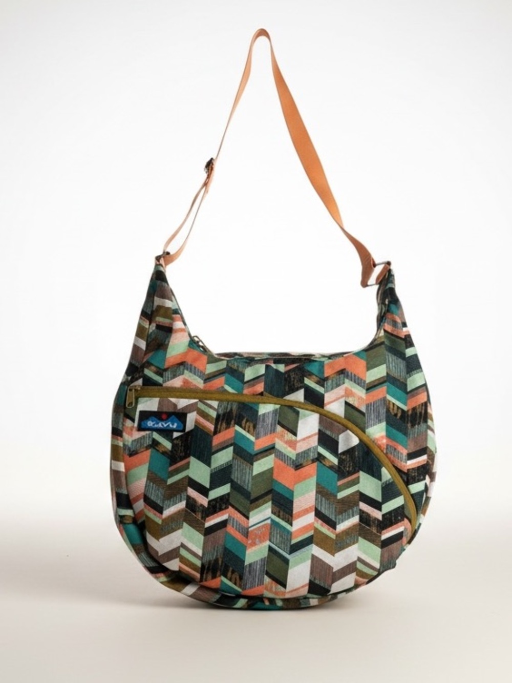 Kavu Singapore Coastal Blocks Satchel Bag